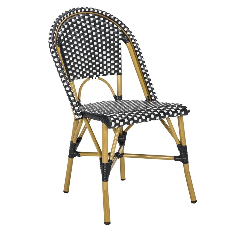 Sarcha Indoor-Outdoor French Bistro Stacking Side Chair Sarcha Indoor-Outdoor French Bistro Stacking Side Chair
