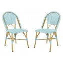 Sarcha Indoor-Outdoor French Bistro Stacking Side Chair