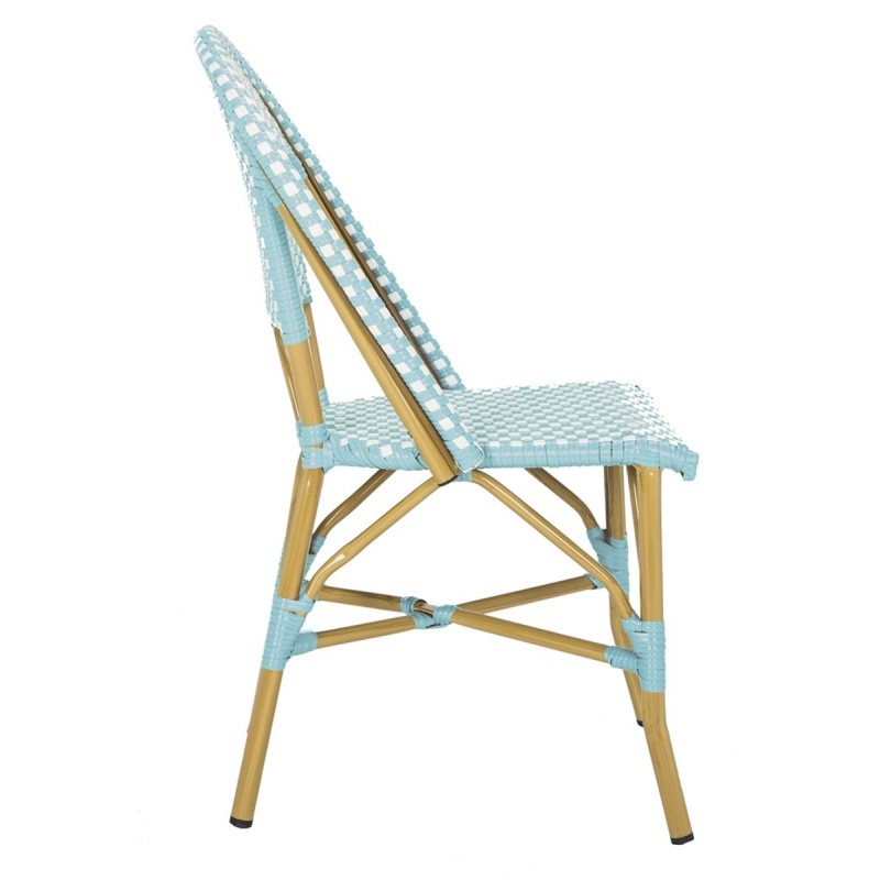 Sarcha Indoor-Outdoor French Bistro Stacking Side Chair