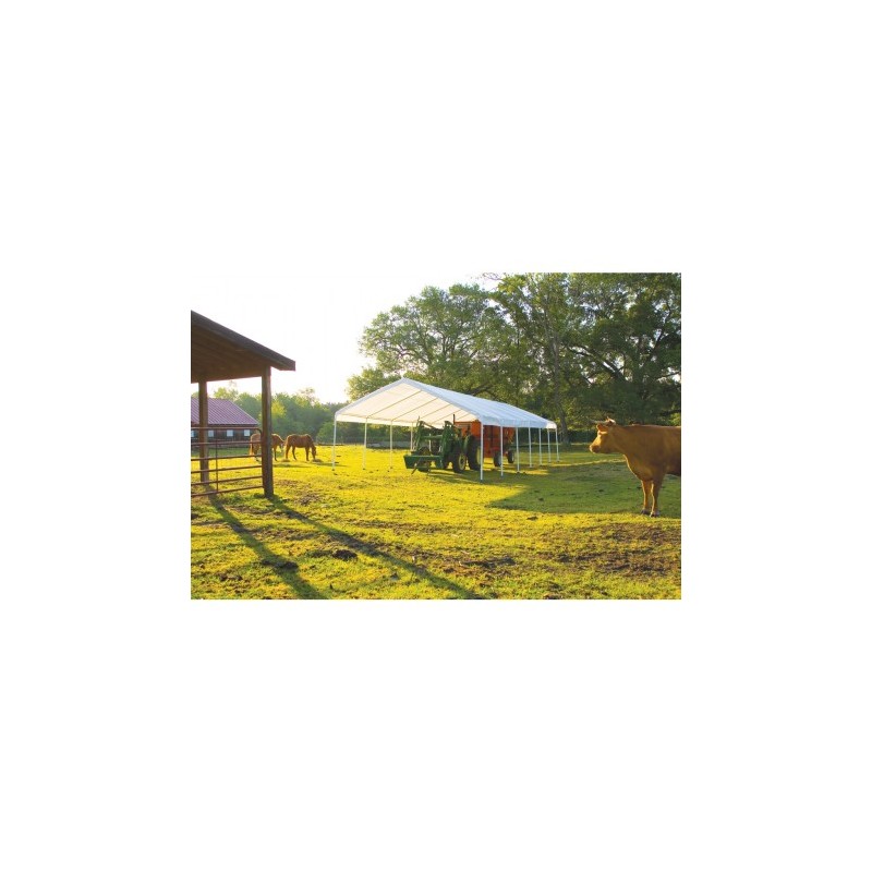 ShelterLogic 18×40 Canopy - White (26764)