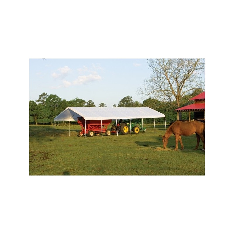 ShelterLogic 18×40 Canopy - White (26764)