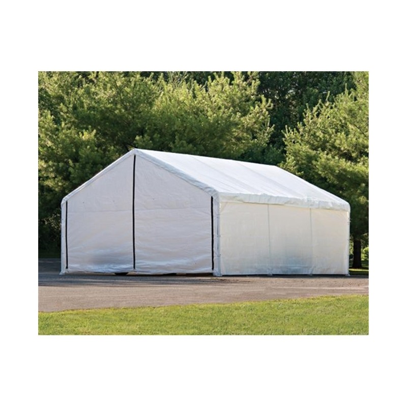 ShelterLogic 18×20 Canopy Enclosure Kit - White (26775)