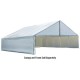 ShelterLogic 30x40 Canopy Enclosure Kit - White (27776)