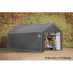 ShelterLogic 12x30x11 ShelterTUBE Storage Shelter, Grey (62808)