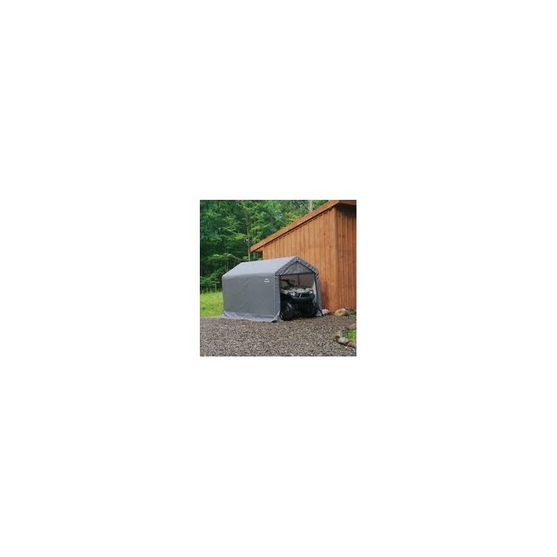 ShelterLogic 6×10×6 Peak Style Storage Shed - Grey (70403) ShelterLogic 6×10×6 Peak Style Storage Shed - Grey (70403)