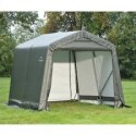 ShelterLogic 8x8x8 Peak Style Shelter, Grey (71802)