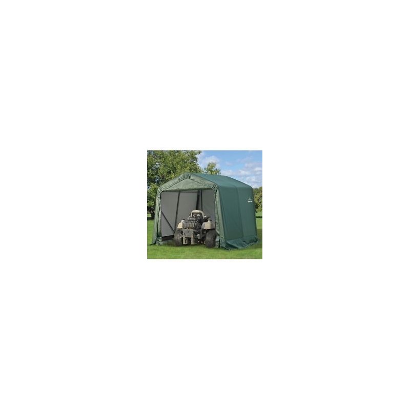 ShelterLogic 8x12x8 Peak Style Shelter, Green (71814)