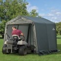 ShelterLogic 8x16x8 Peak Style Shelter, Grey (71823)