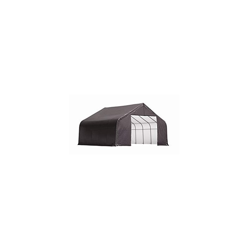 ShelterLogic 11x8x10 Peak Style Shelter, Grey (72853)