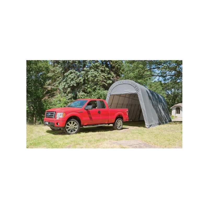 ShelterLogic 15x24x12 Round Style Shelter Kit - Grey (95360)