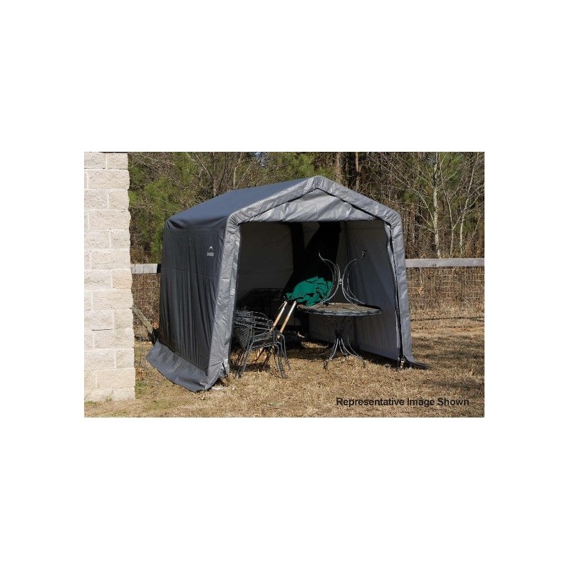 ShelterLogic 11x16x10 Peak Style Shelter, Grey (72873)