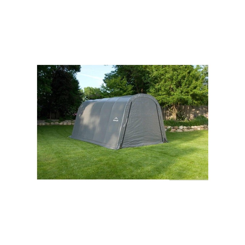 ShelterLogic 13x20x10 Round Style Shelter, Grey (73332)
