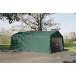 ShelterLogic 13x20x10 Peak Style Shelter, Green (73442)