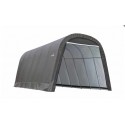 ShelterLogic 13x24x10 Round Style Shelter, Grey (74332) ShelterLogic 13x24x10 Round Style Shelter, Grey (74332)