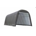 ShelterLogic 13x24x10 Round Style Shelter, Grey (74332)