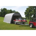 ShelterLogic 13x24x10 Round Style Shelter, Grey (74332) ShelterLogic 13x24x10 Round Style Shelter, Grey (74332)
