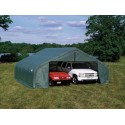 ShelterLogic 22x20x13 Peak Style Shelter, Green (82044)