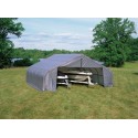 ShelterLogic 22x24x13 Peak Style Shelter, Grey (82143)