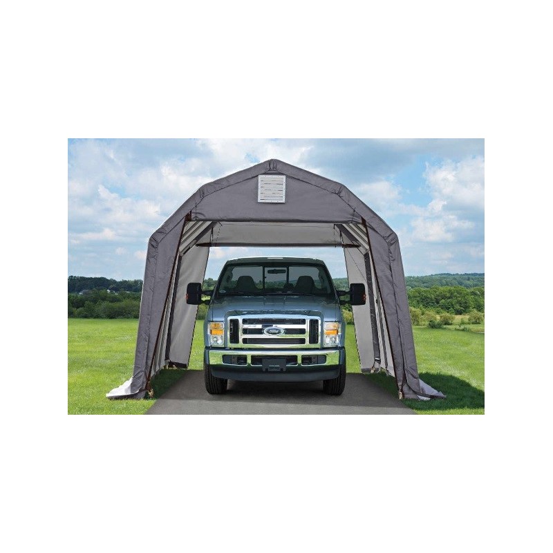 ShelterLogic 12x24x11 Barn Shelter, Grey (90153)