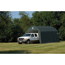 ShelterLogic 12x20x11 Barn Shelter, Green (90054)