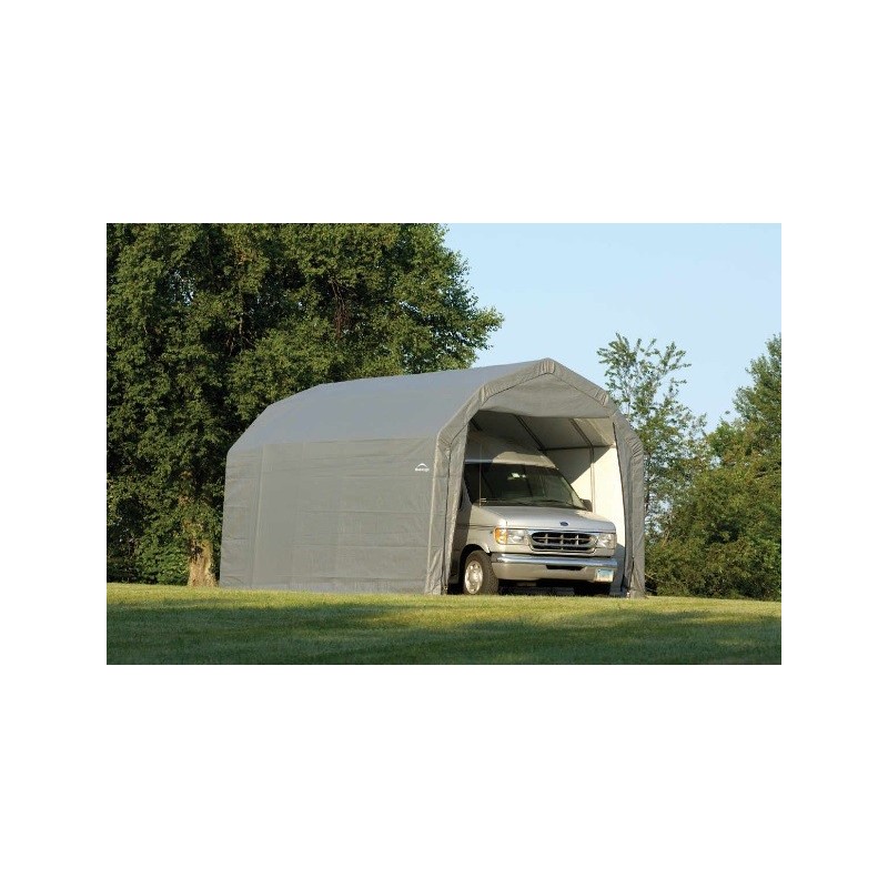 ShelterLogic 12x20x11 Barn Shelter, Grey (90053)
