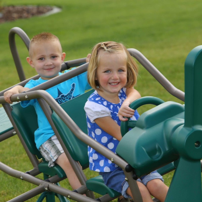 Lifetime Ace Flyer Airplane Teeter Totter - Earthtone (90135)