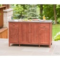 Leisure Season Buffet Server With Cooler Compartment (BS1536)