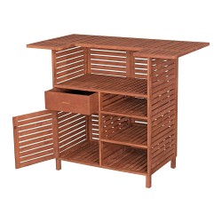 Leisure Season Outdoor Bar With Storage (OB4727)