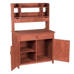 Leisure Season Potting Bench With Storage (PBS4224)