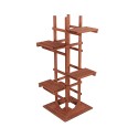 Leisure Season 6-Tier Wooden Pedestal Plant Stand (PS6116)