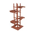 Leisure Season 6-Tier Wooden Pedestal Plant Stand (PS6116)