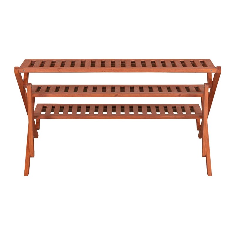 Leisure Season 3-Tier Wooden Step Plant Stand (PS6133)