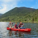 Lifetime Kodiak 13 ft Canoe w/ Paddles  - Red (90658)