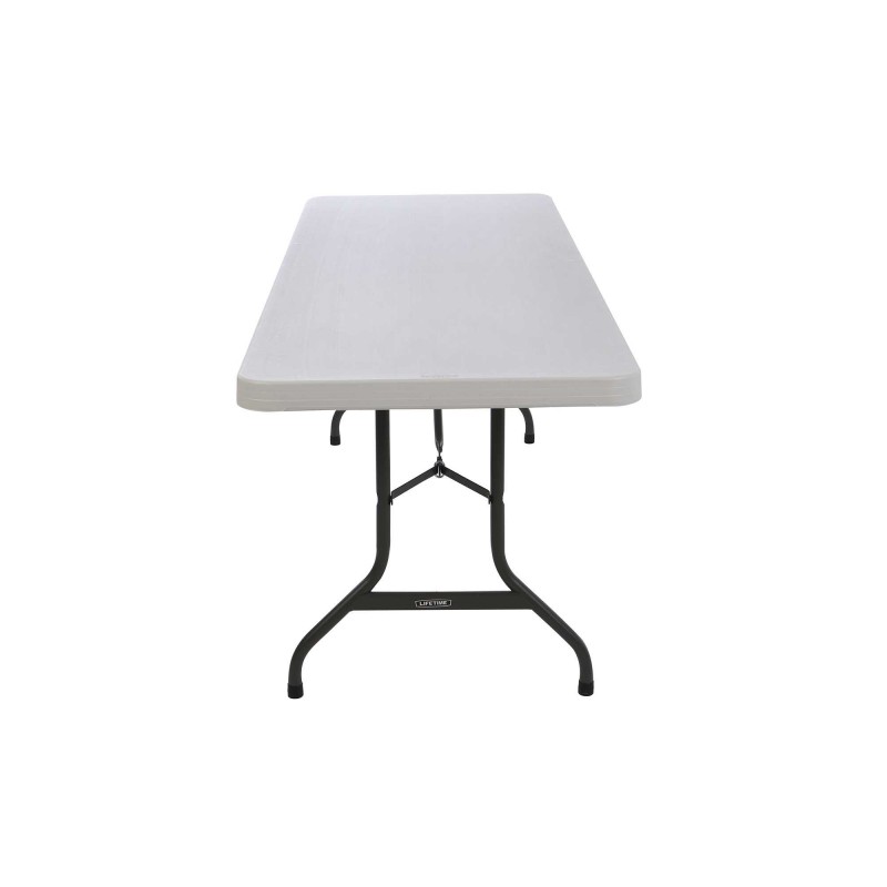 Lifetime 8 ft. Commercial Plastic Folding Banquet Table (Almond) 22984