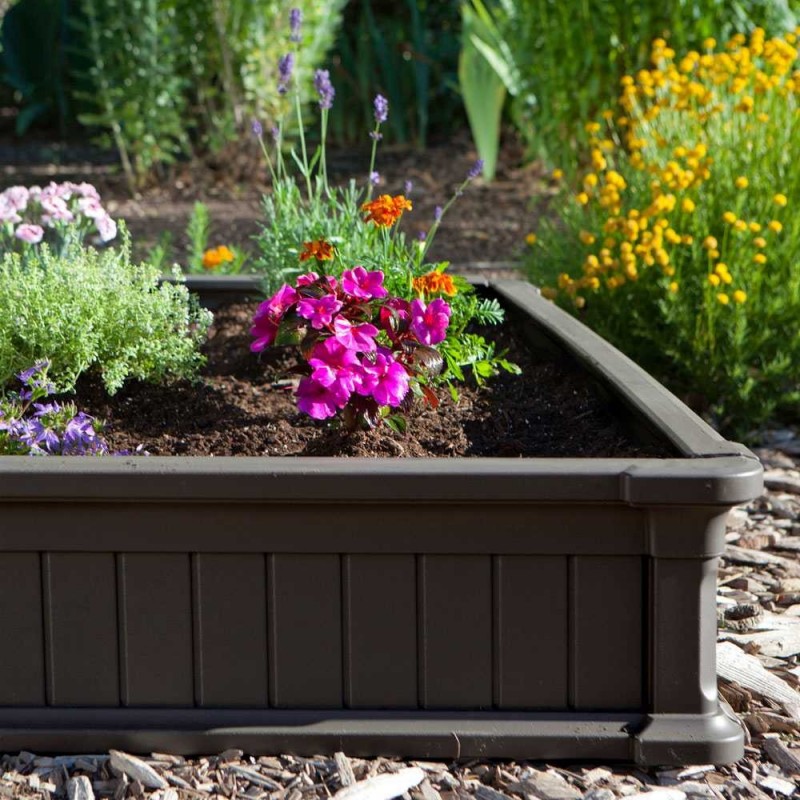 Lifetime Raised Garden Bed - 1 Bed, No Vinyl Enclosure (60065)