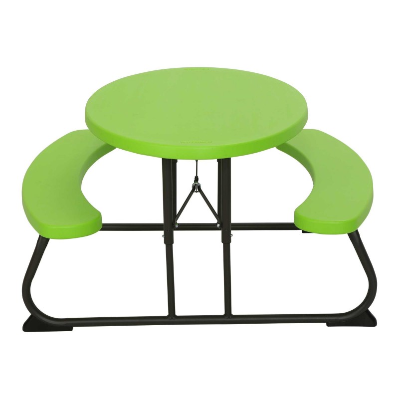 Lifetime Kids Oval Folding Picnic Table - Lime (60132)