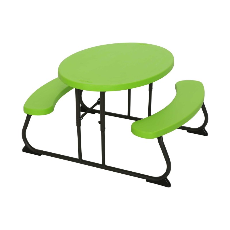Lifetime Kids Oval Folding Picnic Table - Lime (60132)