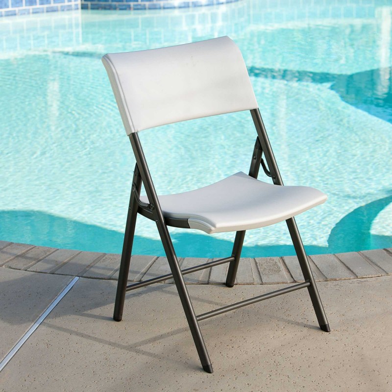 Lifetime 4-Pack Light Commercial Contemporary Folding Chairs - White (80191) Lifetime 4-Pack Light Commercial Contemporary Folding Chairs - White (80191)