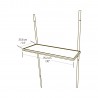 Lifetime 5 Piece 30x14 in. Shelf Accessory Kit for 11 ft Sheds (0115) Lifetime 5 Piece 30x14 in. Shelf Accessory Kit for 11 ft Sheds (0115)