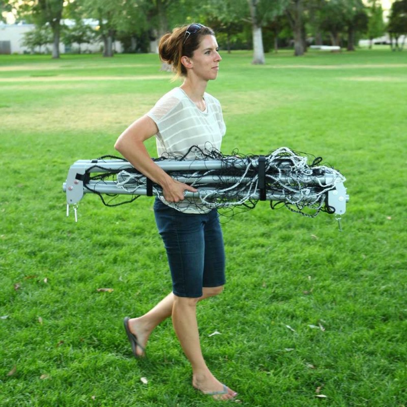 Lifetime 7x5 ft Adjustable Height Portable Soccer Goal (90046)