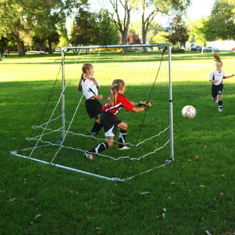 Lifetime 7x5 ft Adjustable Height Portable Soccer Goal (90046)