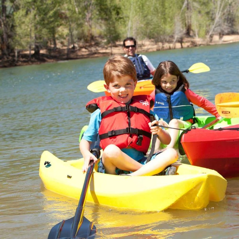 Lifetime 6 ft Wave Youth Kayak w/ Paddle Included - Yellow (90100)
