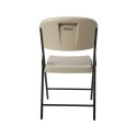 Lifetime 4-Pack Commercial Contoured Folding Chairs - Putty (80186)