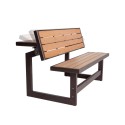 Lifetime Faux Wood Convertible Bench 60054