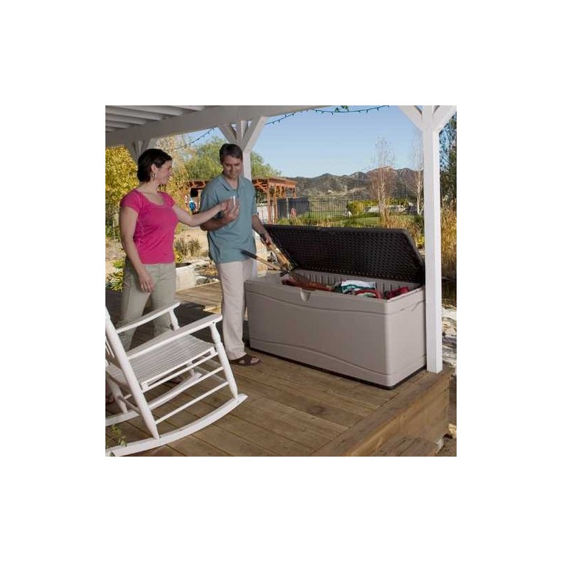 Lifetime 130 Gallon Outdoor Deck Storage Box (60012)