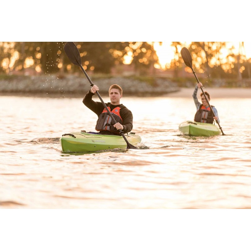 Lifetime 2 Pack Emotion Tide 10' Sit-In Kayak  - Lemongrass Fusion (90877)