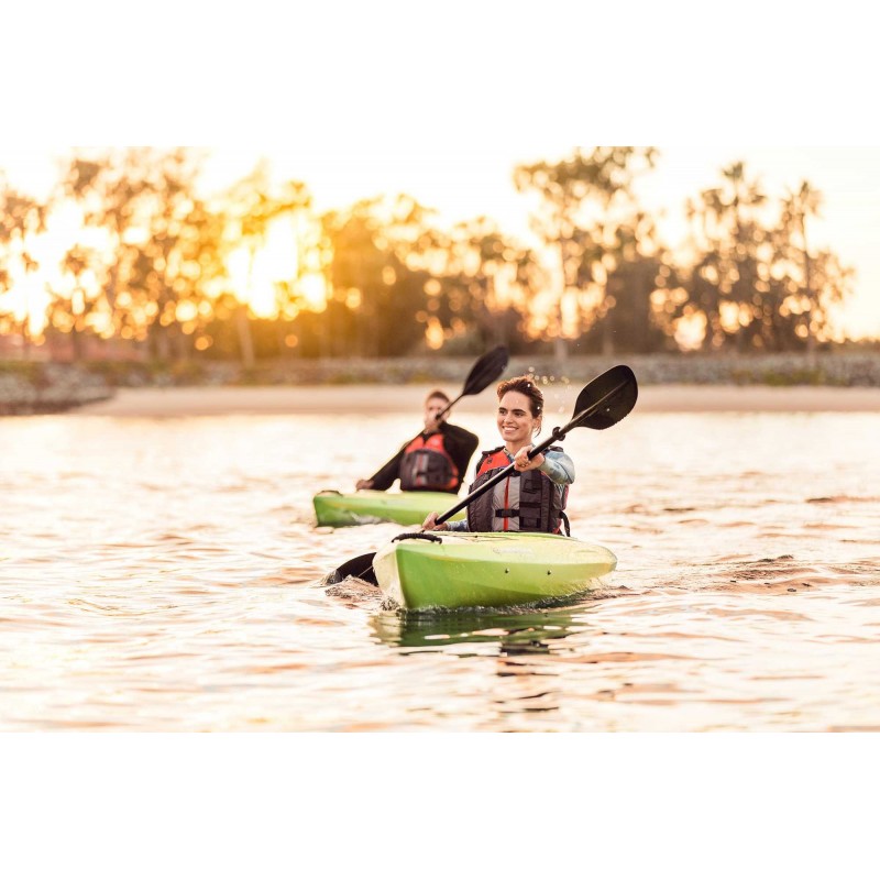 Lifetime 2 Pack Emotion Tide 10' Sit-In Kayak  - Lemongrass Fusion (90877)