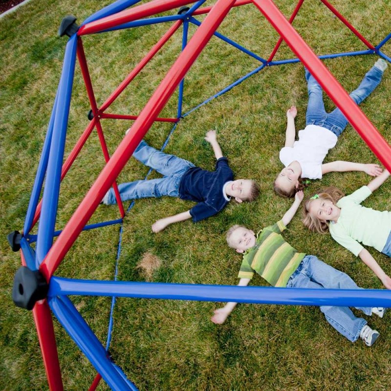 Lifetime Kids Metal Dome Climber - Red and Blue (101301)