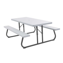 Lifetime 6 ft Folding Picnic Table - White (80215)