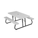 Lifetime 6 ft Folding Picnic Table - White (80215)